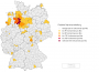 Namensverteilung Kracke - Deutschland Relativ Namensverteilung Kracke - Deutschland Relativ